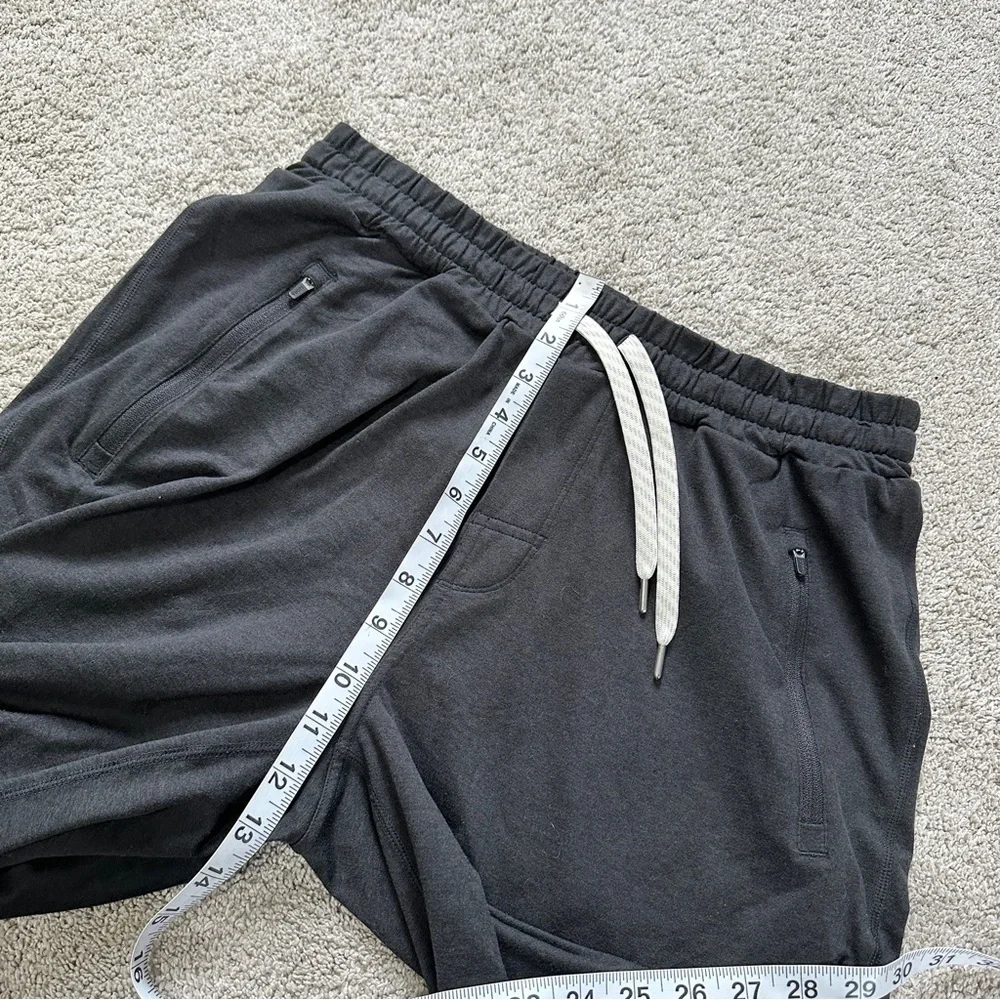 Vuori Men’s Ponto Performance Jogger Pants Pull On in Charcoal Heather S - Picture 12 of 16